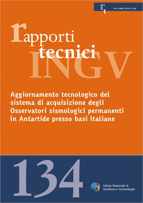 Immagine di copertina del volume 134