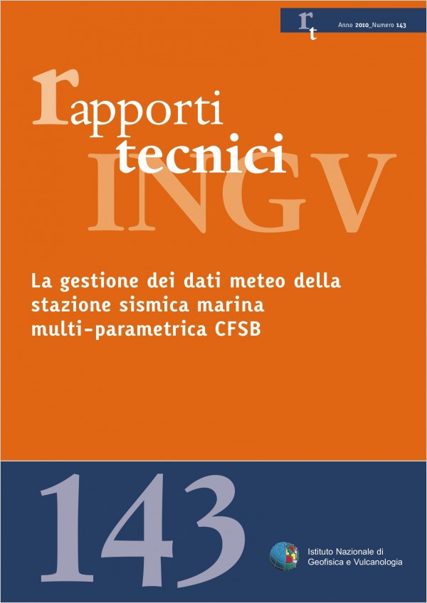 Immagine di copertina del volume 143