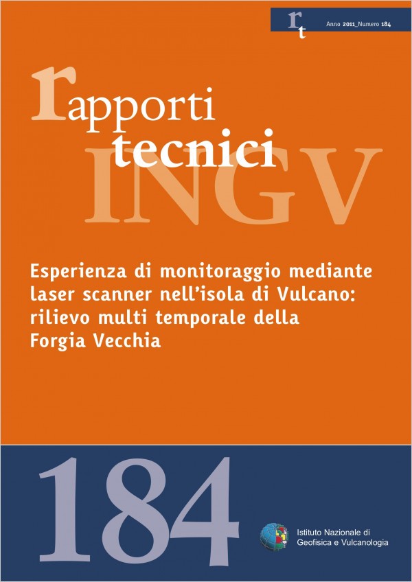 Immagine di copertina del volume 184