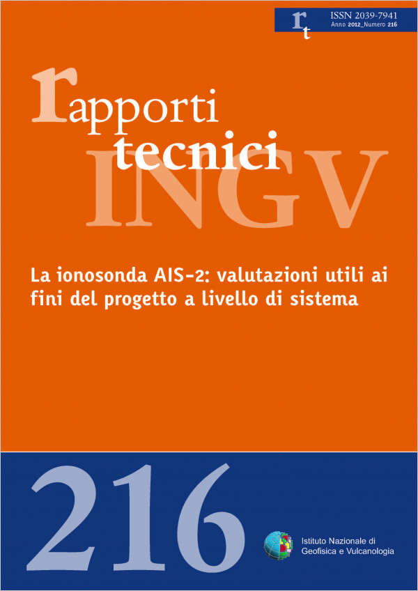 Immagine di copertina del volume 216