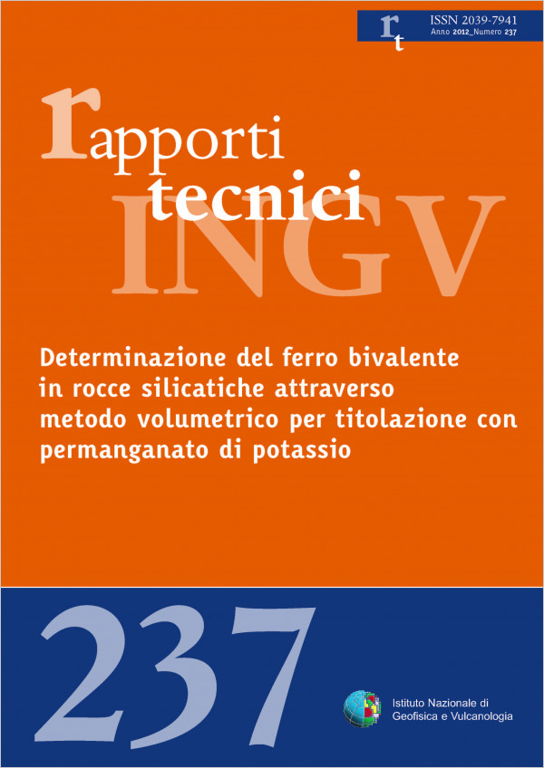 Immagine di copertina del volume 237