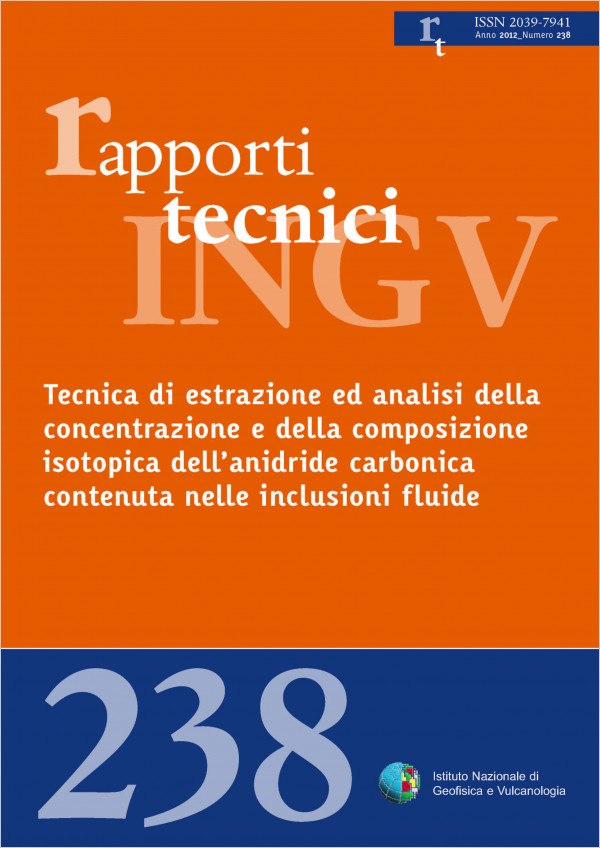 Immagine di copertina del volume 238